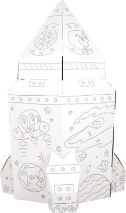 Small Foot Spielhaus „Rakete“ Aus Bastelkarton