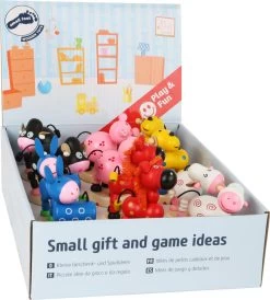 Small Foot Display Drückfiguren Bauernhof