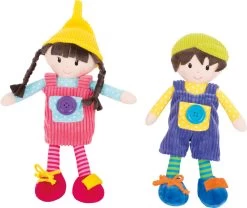 Small Foot Stoffpuppen "Noah & Emma"
