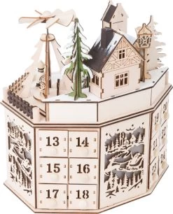 Small Foot Adventskalender Mit Pyramide