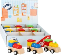 Small Foot Display Lokomotive Zum Aufziehen