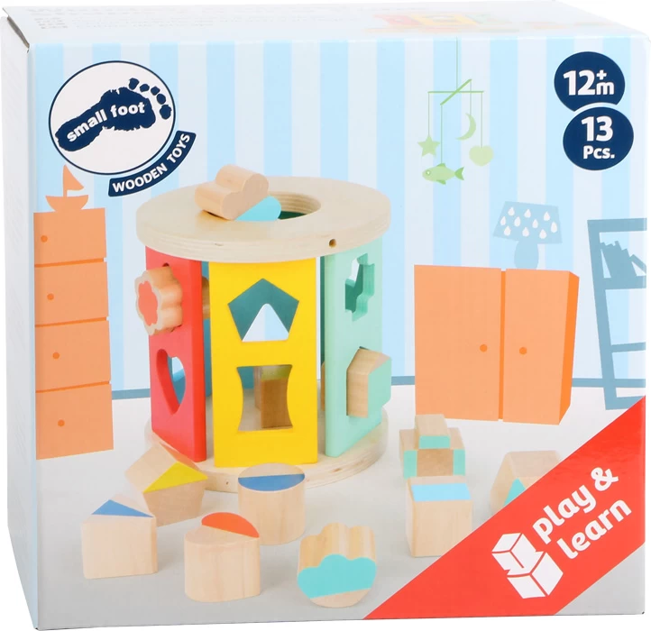 Small Foot Steckwürfel Holzrolle - Image 2