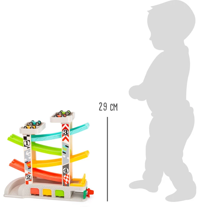 Small Foot Rennbahn Mit Parkdeck Und Garagen - Image 7