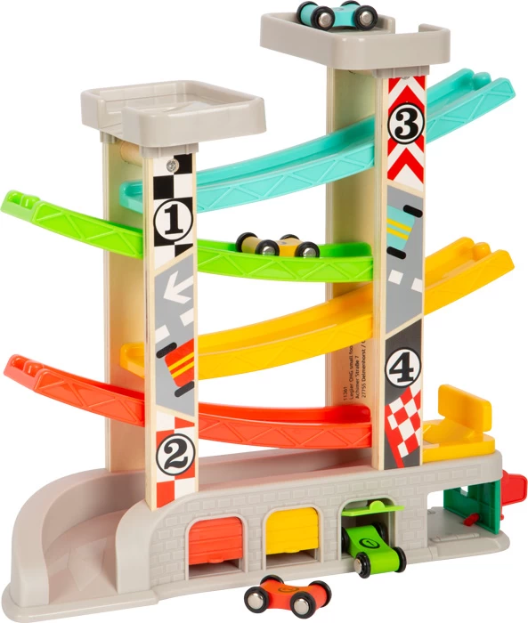 Small Foot Rennbahn Mit Parkdeck Und Garagen - Image 4