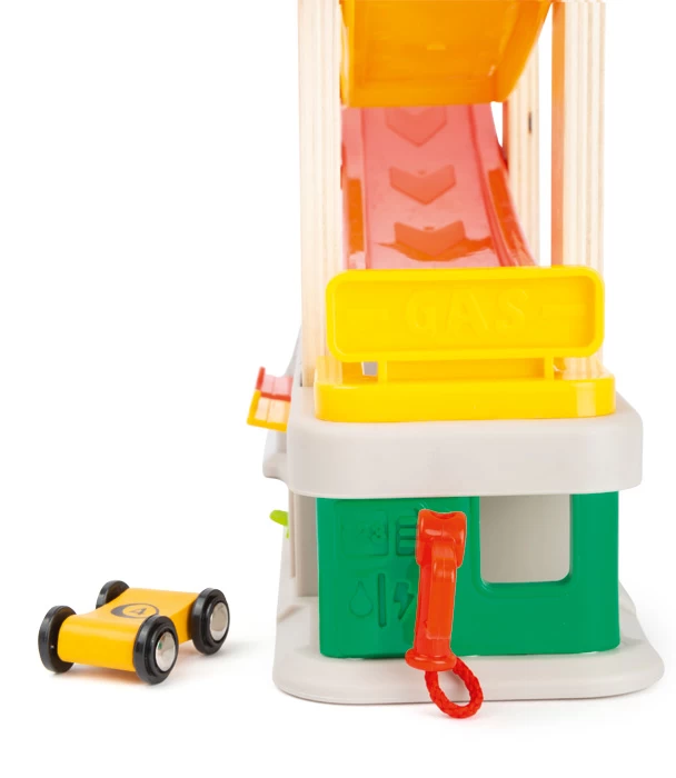 Small Foot Rennbahn Mit Parkdeck Und Garagen - Image 6