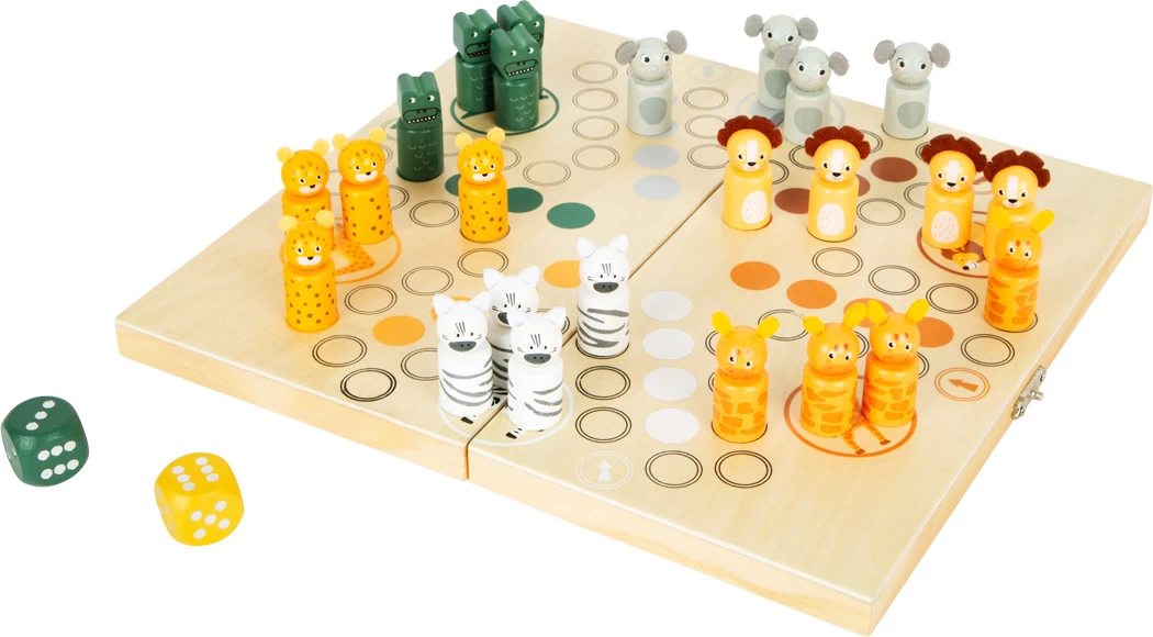 Small Foot Ludo Für 6 Spieler „Safari“