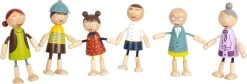 Small Foot Biegepuppen-Familie Aus Holz