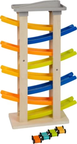 Small Foot Rennbahn Mit Parkdeck XL