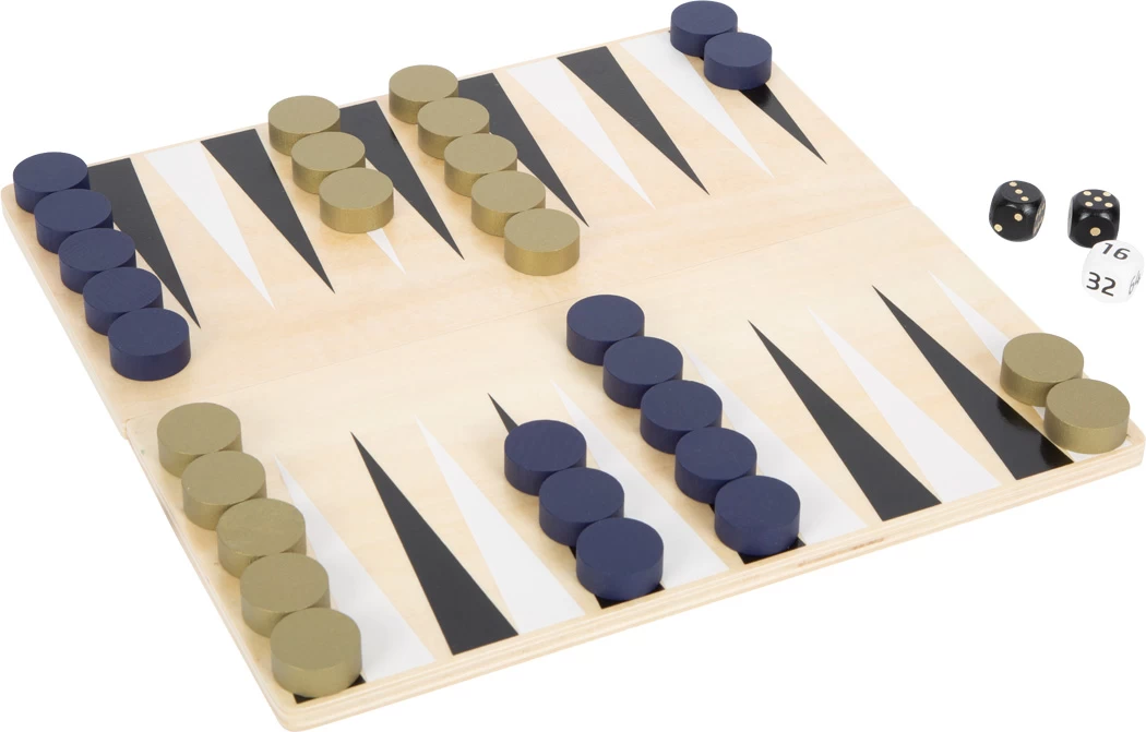 Small Foot Schach Und Backgammon "Gold Edition" - Image 2