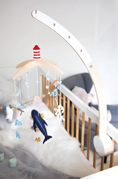 Small Foot Baby Mobile-Halterung „Seaside“