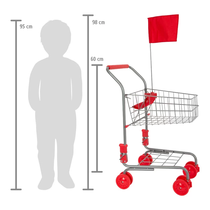 Small Foot Einkaufswagen Silber - Image 6