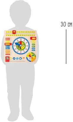 Small Foot Lerntafel Datum, Uhr- & Jahreszeiten EN