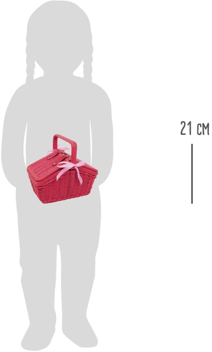 Small Foot Picknickkorb Punkte & Herzen – Bild 3