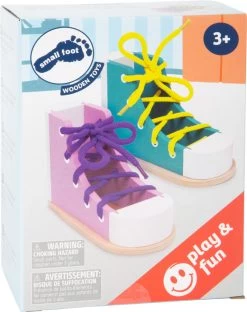 Small Foot Fädelschuhe Schleife Binden