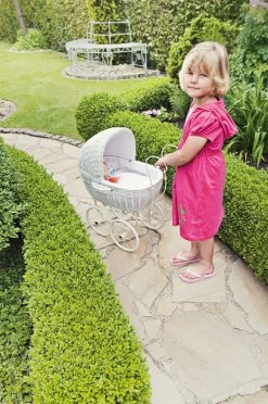 Small Foot Puppenwagen „Korbgeflecht“