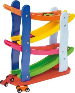 Small Foot Rennbahn Bunt