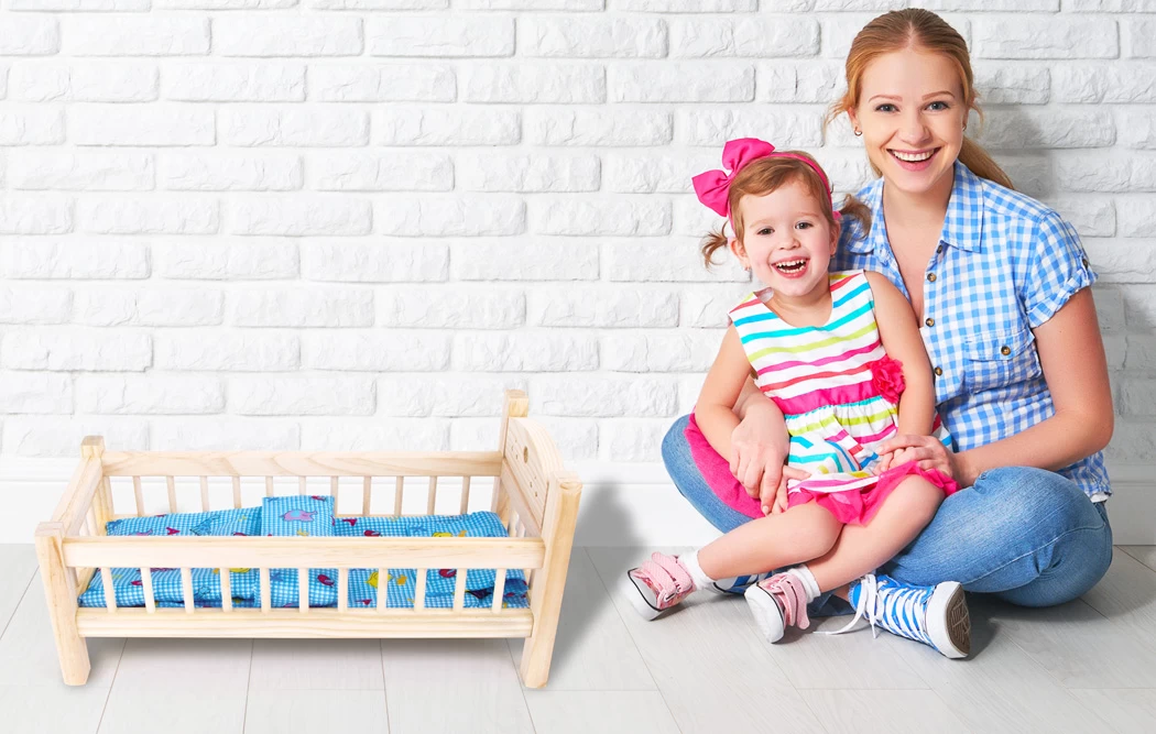 Small Foot Puppenbett Natur - Image 5